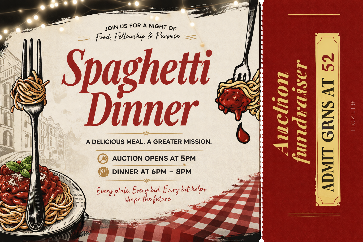 Student Spaghetti Dinner